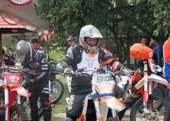 Polres Katingan gelar motor trail Adventure, Sabtu (18/6/2022)