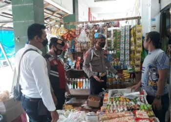 Polsek Seruyan Hilir Sidak Pasar Saik Kuala Pembuang