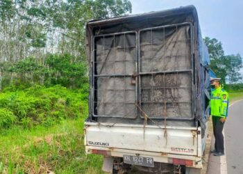 Satlantas Polres Seruyan Lakukan Penertiban ODOL