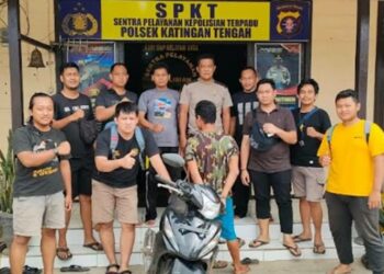 Nekat Curi Motor, Residivis Diringkus Polisi