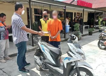 Curi Celengan dan Sepeda Motor Majikan, Residivis Kembali Diamankan Polisi