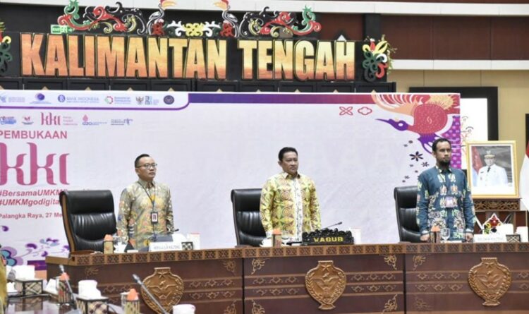 Wakil Gubernur Kalteng Hadiri Pembukaan Karya Kreatif Indonesia 2022