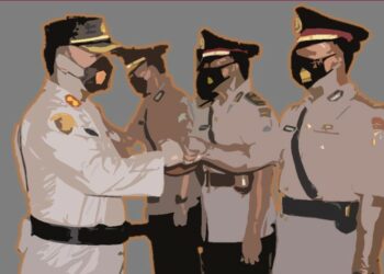2 PJU dan 2 Kapolres di Polda Kalteng Berganti