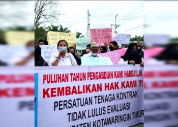 Hindari Konflik, Polres Kotim Kerahkan Ratusan Personel Amankan Aksi Damai