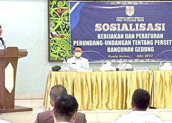 Sosialisasi PBG Dimulai Pemda Kabupaten Gumas