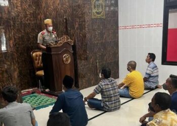 Jaga Kamtibmas, Serdik Sespimmen Polri Angkatan 62, Kompol Wiwin Junianto Sosialisasi di Rumah Ibadah