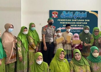 Peduli Sesama, Serdik Sespimmen 62 Kompol Wiwin Gelar Baksos di Panti Asuhan