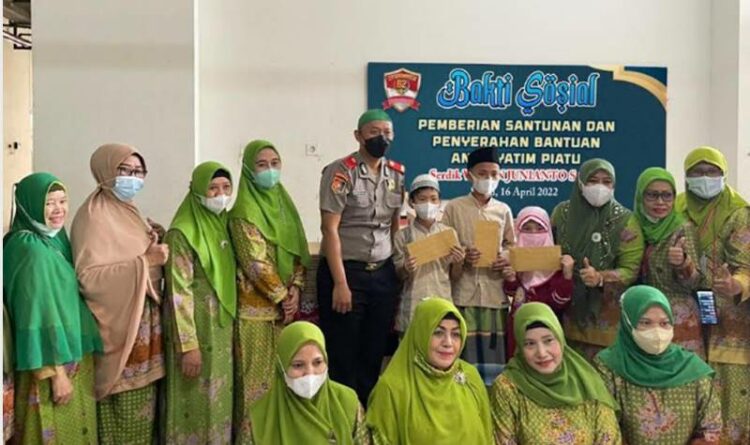 Peduli Sesama, Serdik Sespimmen 62 Kompol Wiwin Gelar Baksos di Panti Asuhan