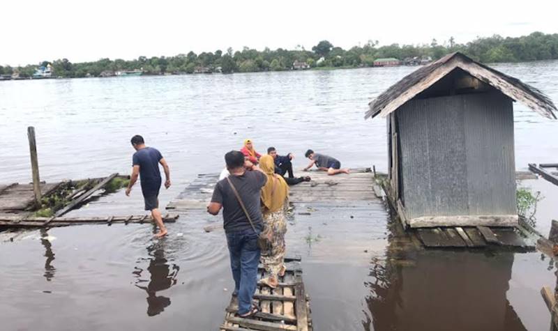 Seorang Wanita Warga Ketapang Diduga Tenggelam di DAS Mentaya Kotim