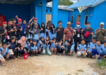 Tingkatkan Kepedulian Lingkungan, Mahasiswa KKN Kebangsaan Adakan Aksi Lingkungan