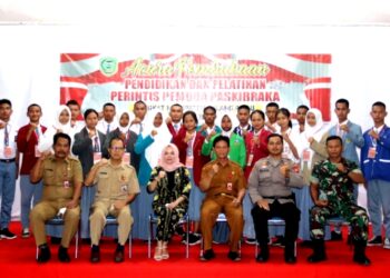 Pemkab Pulpis Gelar Pelatihan Perintis Paskibraka
