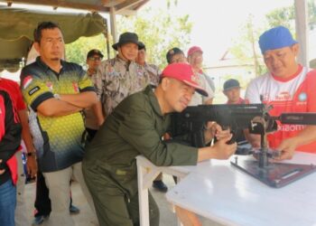 40 Atlet Lokal Ikuti Kejuaraan Menembak Bupati Seruyan Cup II 2022