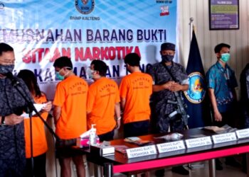Peredaran Sabu Jaringan Antar Provinsi Digagalkan