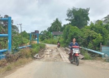 Pemkab Gumas Diminta Segera Perbaiki Jalan ke Kahut