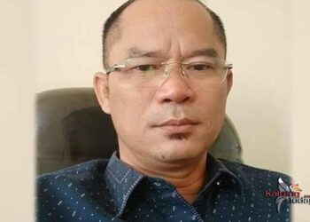 Anggota DPRD Kabupaten Katingan Esenhover ketika ditemui dan diwawancarai, Senin (8/8/2022).