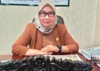 Anggota Komisi II DPRD Kotim, Hj. Darmawati.(Foto.Fitri)