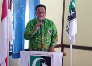 Foto - Dokter Dadang Baskoro Nugroho, Sp.PD saat menyampaikan sambutannya (ist)