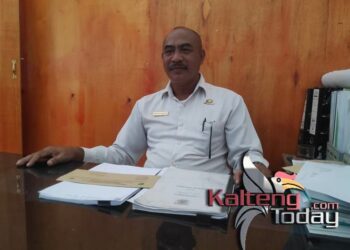 Foto : Kabid Pelayaran Wayan Sudarta saat ditemui di ruangannya (shan)