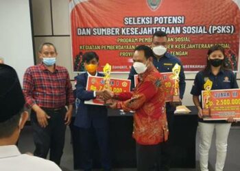 Karang Taruna Kabupaten Kapuas berhasil meraih peringkat terbaik satu Tingkat Provisi Kalteng.IST