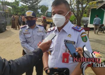 Foto : Kepala Dinas Perhubungan Kabupaten Barito Selatan, Ir Daud Danda (shan)