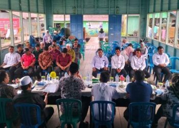 Kunjungan reses DPRD Seruyan Dapil I di Desa Tanjung Rangas Kecamatan Seruyan Hilir, Rabu (24/8/2022)