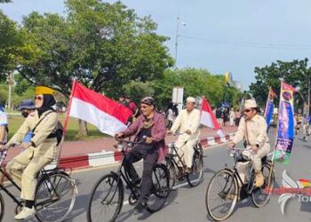 Foto: PESAT Kota Palangka Raya, pada saat gowes bersama.