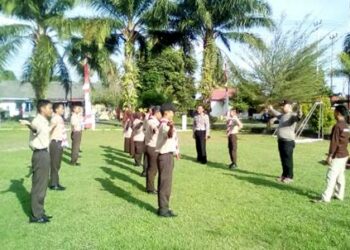 Polres Seruyan Laksanakan Pembinaan Pramuka Saka Bhayangkara