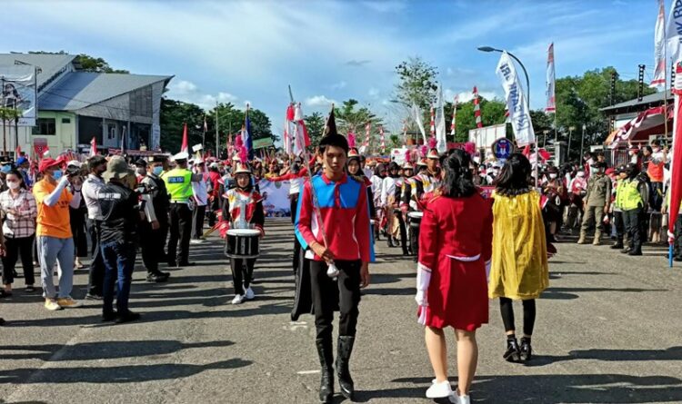Ribuan Peserta Ramaikan Pawai Carnaval Hut RI Ke-77 Tahun 2022