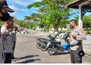 Sat Binmas Polres Seruyan Cek Kesiapsiagaan Satpam