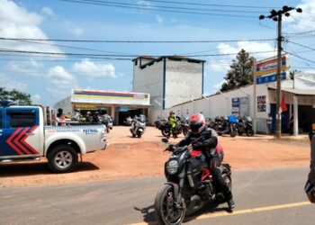 Satlantas Polres Seruyan Amankan Rombongan Touring Moge