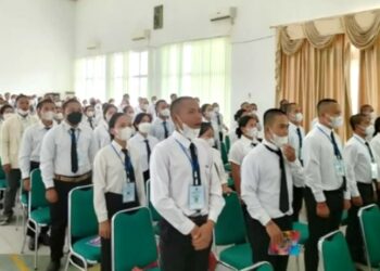 194 Orang Mahasiswa Kampus IAHN - TP Palangka Raya Ikuti PKKMB Tahun 2022