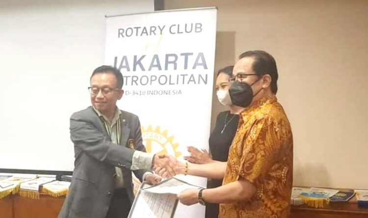 Teras Narang Berbagi Pengalaman Bersama Rotary Club of Jakarta Metropolitan