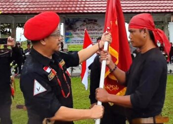 Bupati Seruyan Lantik 300 Pengurus dan Anggota Batamad Seruyan Hilir Timur