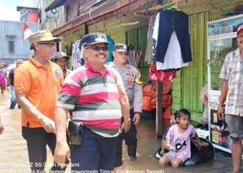 917 Rumah Warga Enam Desa di Parenggean Terdampak Banjir