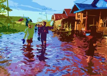 Foto - Ilustrasi Darurat Banjir (ist)