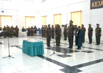 Wakajati Kalteng dan Empat Kajari Dimutasi