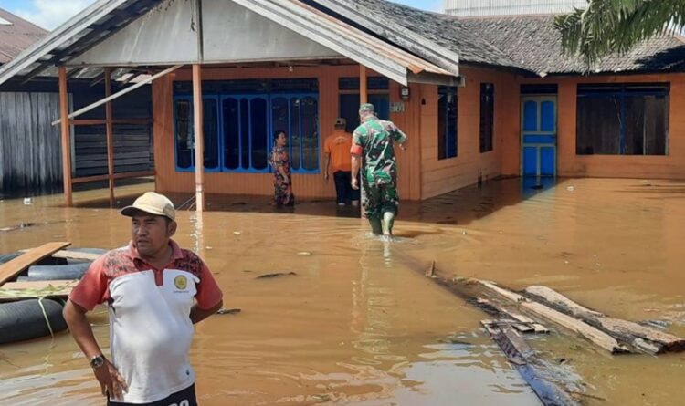 Ini Daftar Desa yang Terdampak Banjir di Kotim