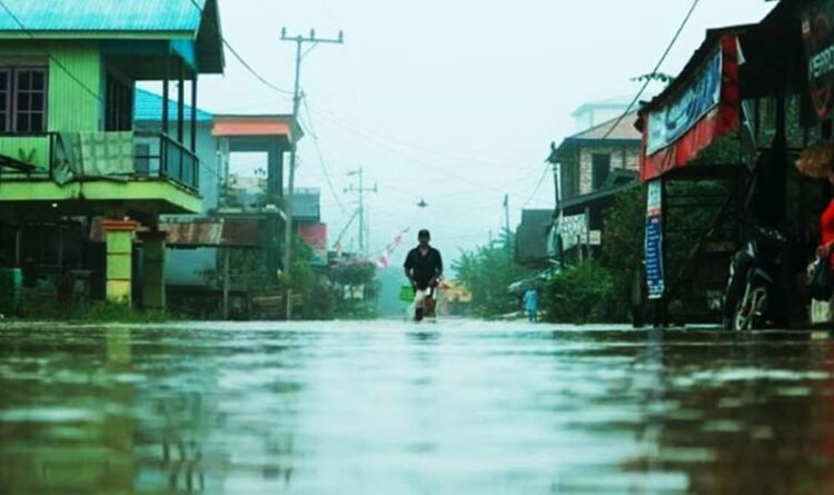 Potensi Banjir di kabupaten Kotim Hingga Oktober 2022