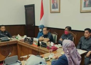 Kunjungan kerja DPRD Barsel ke DPRD Kalteng. (Ist)