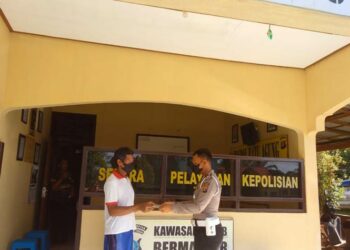 Sat Lantas Polres Seruyan Beri Pelayanan Samsat Keliling