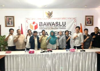 Daftar Menjadi Mitra Strategis Bawaslu Dalam Pemantauan Pemilu, Netfid Kalteng Lakukan Audiensi