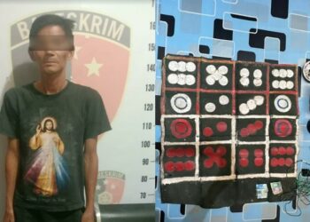 Nekat Buka Dadu Gurak, Warga Samba Danum Diciduk Polisi
