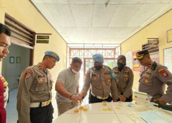 Personel Polsek Tasik Payawan Mendadak Diperiksa Wakapolres dan Propam