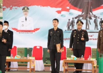 Bupati Seruyan Pimpin Upacara Peringatan Hari Kesaktian Pancasila