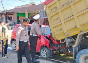 Hantam Tiang PJU, Emak-emak Pengemudi Agya Tewas
