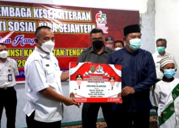 Peringati Hari Jadi, Pemprov Kalteng Anjangsana ke LKS Bina Sejahtera
