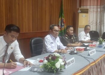 Asisten Ekobang Setda Seruyan Pimpin Rapat Mediasi Sengketa Lahan