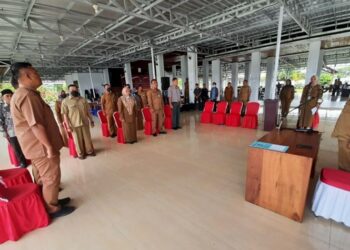 Bupati Seruyan Lantik Delapan Pejabat Struktural