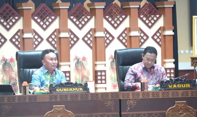 Gubernur Sugianto Minta Bupati Kotim dan Wali Kota Palangka Raya Jangan Keluar Daerah