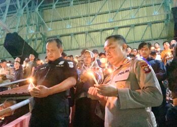 Suporter Bola di Palangka Raya Gelar Doa Bersama Untuk Korban Tragedi Kanjuruhan